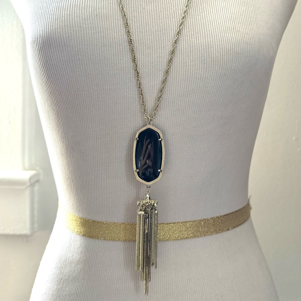 Kendra Scott Rayne Necklace in Black